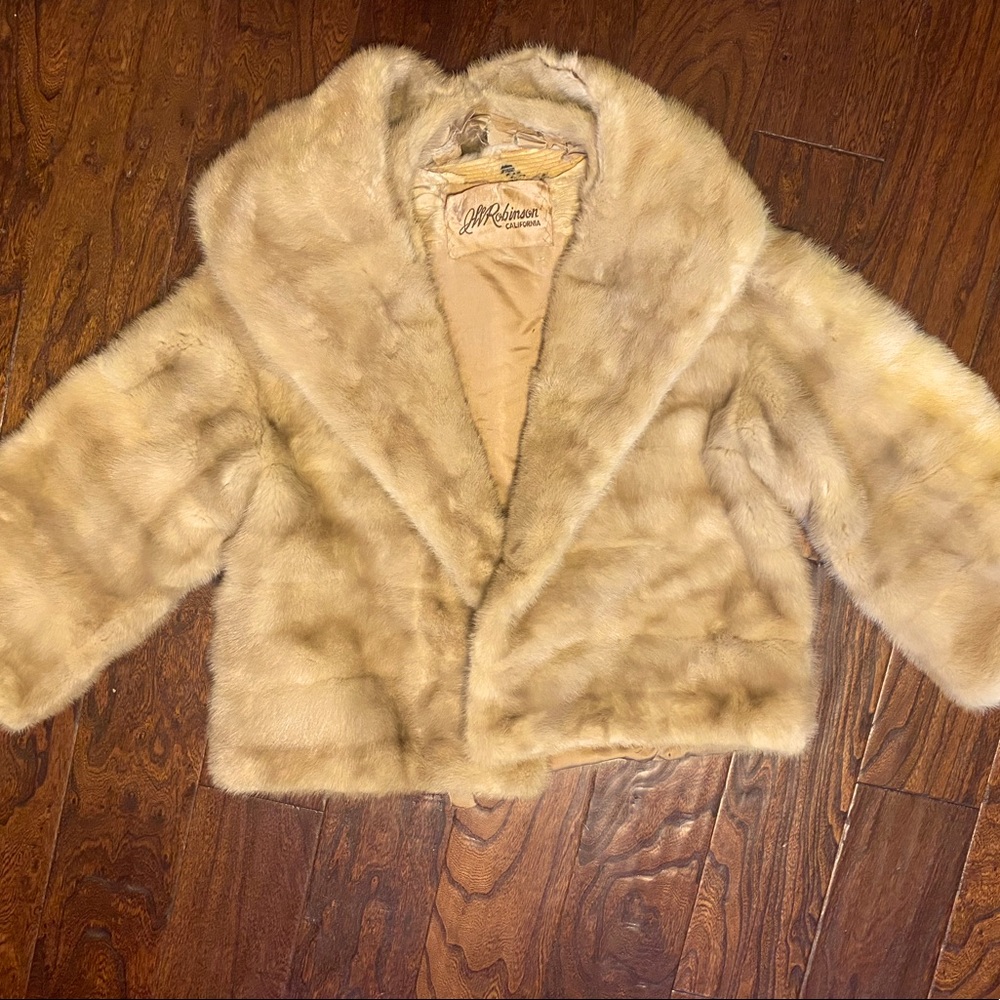 Vintage JW Robinson Fur Coat